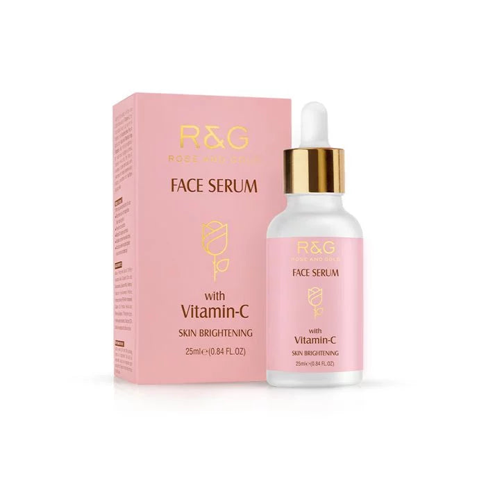 R&G Vitamin C Face Serum for Skin Brightening - Help Reduce Fine Lines, Wrinkles, Dark Spots, Evens Skin Tone and Promotes Visibly Radiant, Smoother & Healthier Looking Skin - VasuStore