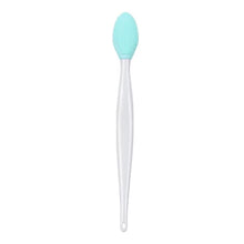 Load image into Gallery viewer, Facial Massager Blackhead Remover Double-Sided Silicone Brush - Deep Facial Cleaning and Exfoliate, Nose Pore Massager - Multi-Purpose 3 in 1 Feature - Blue - VasuStore
