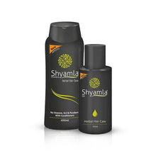 Load image into Gallery viewer, Shyamla Shampoo &amp; Oil for Herbal Hair Care - Provides Essential Nutrients to Your Hair - Prevents Hair Fall, Reduces Split Ends &amp; Improves Overall Hair Health - VasuStore
