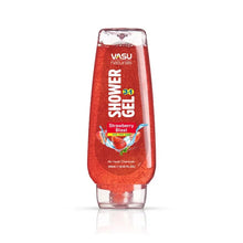 Load image into Gallery viewer, Vasu Naturals 3 in 1 Strawberry Blast Shower Gel For Hair Face And Body 250 ml - VasuStore
