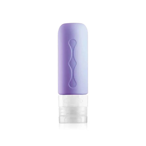 Travel Refillable Bottle Container (Light Purple) - Easy to Carry Shampoo, Conditioner, Body Wash, Cosmetic Toiletries - BPA Free Leak Proof - Travel & Pocket Friendly - VasuStore