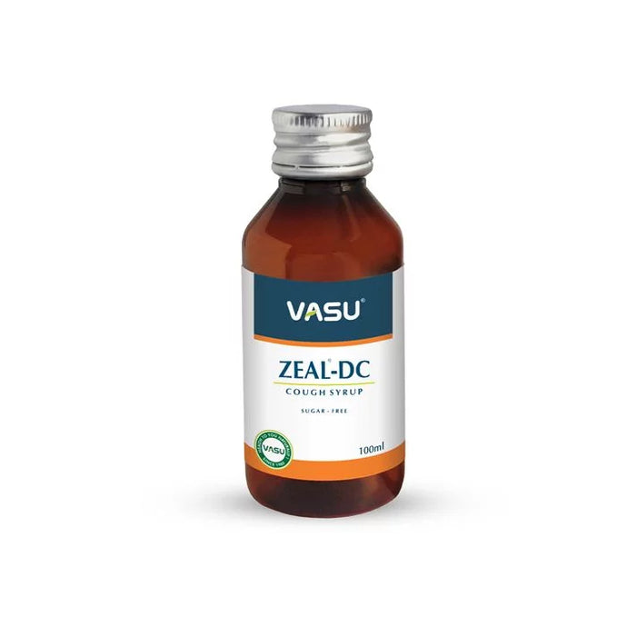 Vasu Zeal DC Cough Syrup - Sugar Free - VasuStore